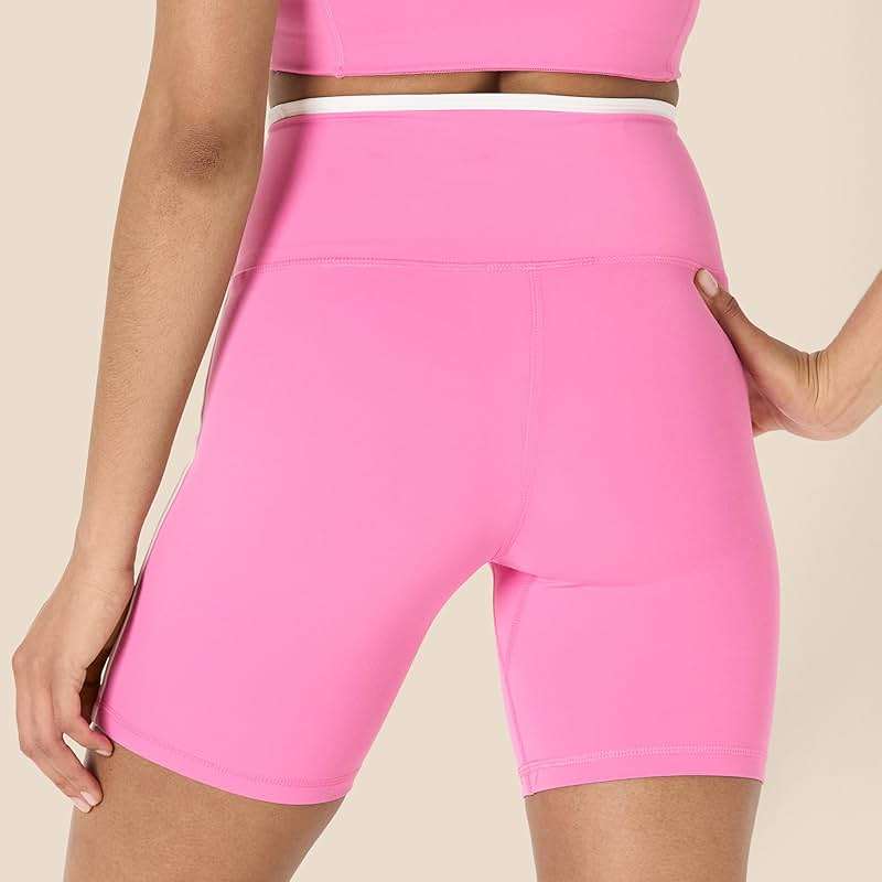 Amazon Essentials Women's Active FormFlex Buttery Soft High Waist Biker Shorts - Image 3