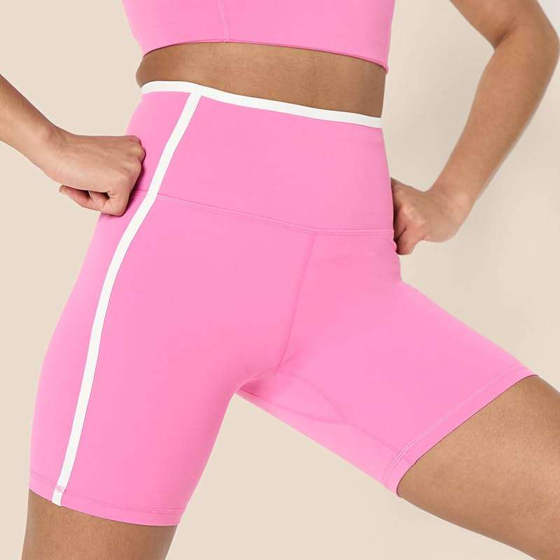 Amazon Essentials Women's Active FormFlex Buttery Soft High Waist Biker Shorts - Image 4