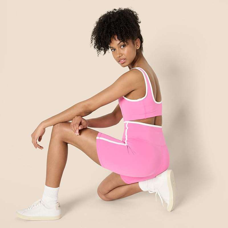 Amazon Essentials Women's Active FormFlex Buttery Soft High Waist Biker Shorts - Image 5