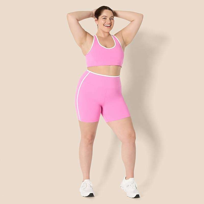 Amazon Essentials Women's Active FormFlex Buttery Soft High Waist Biker Shorts - Image 7