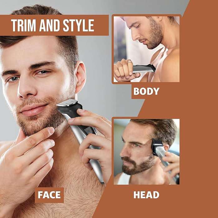 PHILIPS Multi Groomer 29 Piece Mens Grooming Kit, Trimmer for Beard, Head, Body, and Face - Premium Storage case - Image 3