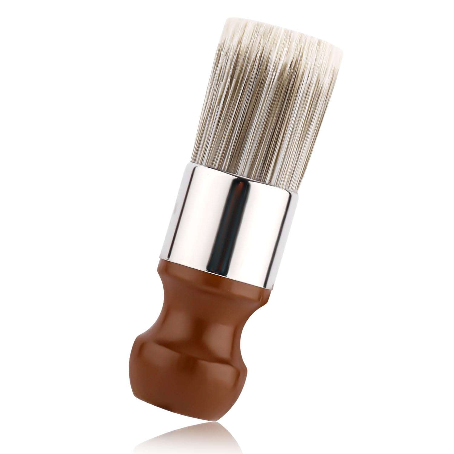 Salve Brush for Furniture, Wood Furniture Brush with Comfortable Handle Durable Salve Wax Brushing Tool for Leather for Furniture Home Leather - Image 1