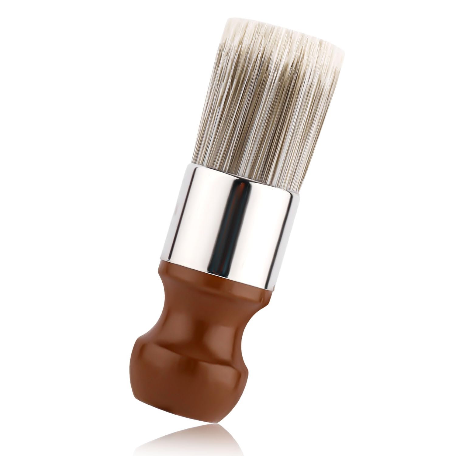 Salve Brush for Furniture, Wood Furniture Brush with Comfortable Handle Durable Salve Wax Brushing Tool for Leather for Furniture Home Leather - Product Image