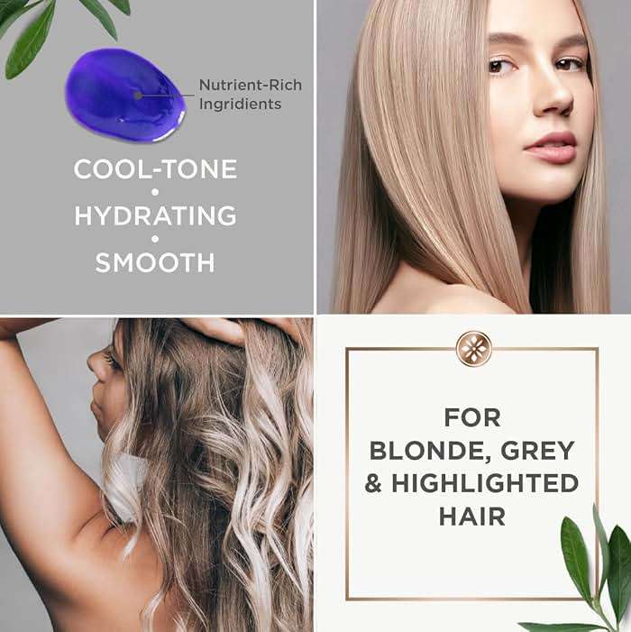 Argan Magic Purple Toning Shampoo – Neutralizes Brassiness for Blonde, Grey & Highlighted Hair | Infused with Argan Oil | Paraben-Free | (32 Oz) - Image 5
