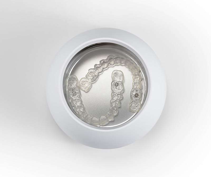 Invisalign Ultrasonic Cleaner | Powered by Zima Dental | Aligner and Retainer Cleaner | Arctic White - Image 4