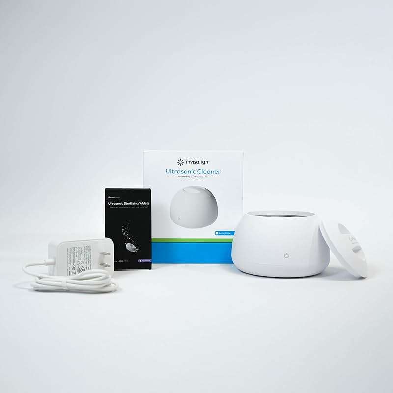 Invisalign Ultrasonic Cleaner | Powered by Zima Dental | Aligner and Retainer Cleaner | Arctic White - Image 5