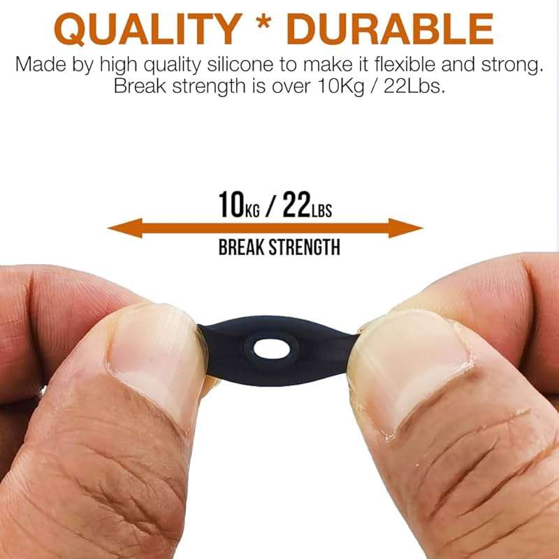TENNMAK 12X Eartips Compatible with TOZO A1 / Agile Dots Earbuds,6 Pairs | Silicone Ear Tips, with S/M/L Size,Black - Image 3
