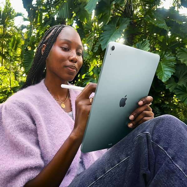Apple iPad Air 11-inch with M3 chip Built for Apple Intelligence, Liquid Retina Display, 128GB, 12MP Front/Back Camera, Wi-Fi 6E, Touch ID, All-Day Battery Life — Space Gray - Image 4