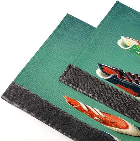 Sports Shoes Refrigerator Door Handle Covers Set of 2 Fridge Handles Protector Keep Your Kitchen Appliance Clean, Dishwasher Fridge Mocrowave Oven Door Decor Handle Cover - Image 5