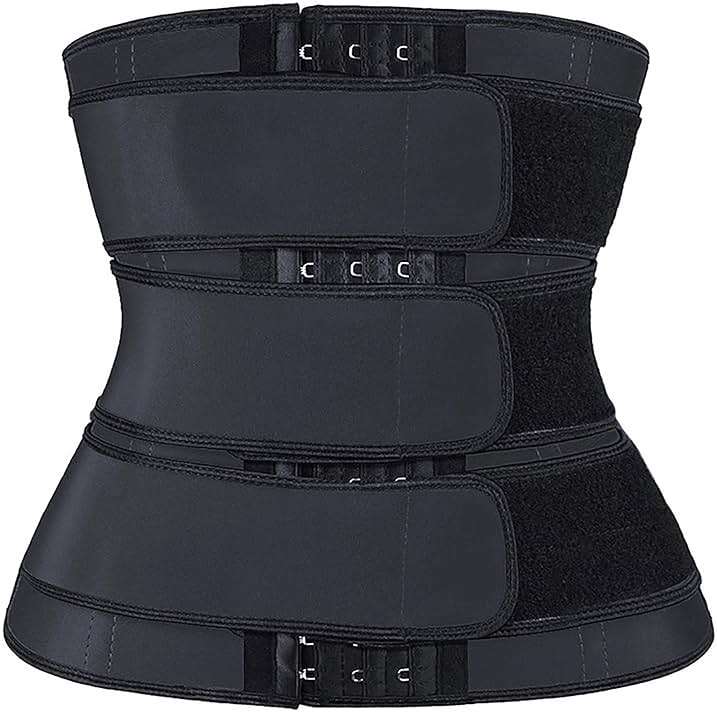 Women's Sweat Waist Trainer Corset Trimmer Shaper Belt Slimming Tummy Wrap Belt For Weigh Loss Plus Size Sauna Belt - Image 3