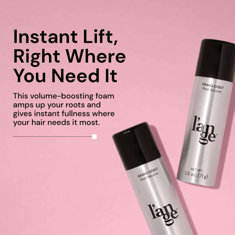 L'ANGE HAIR Grand Début Root Booster Hair | Thickening Spray Foam | Volumizes and Lifts Fine Hair | Strong Hold and Texture Styling Spray for Long-Lasting Finish | Lightweight, Flexible Formula - Image 3