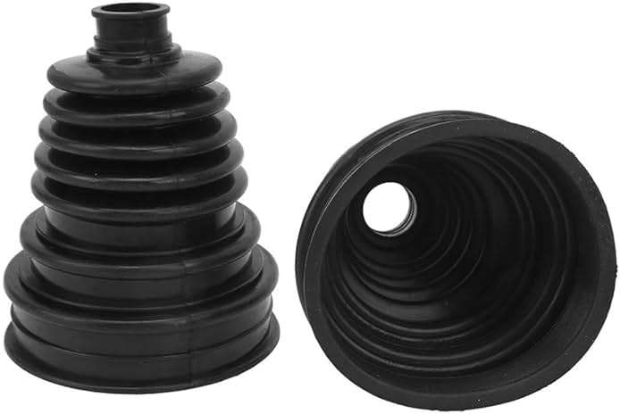 BESULEN 2PCS Car CV Joint Boot Kit, Flexible Vehicle Constant Velocity Dust Cover with 6 Cable Ties, Automotive Front Rear Axle Boot Repair Tools Accessories, Universal Fit - Image 6