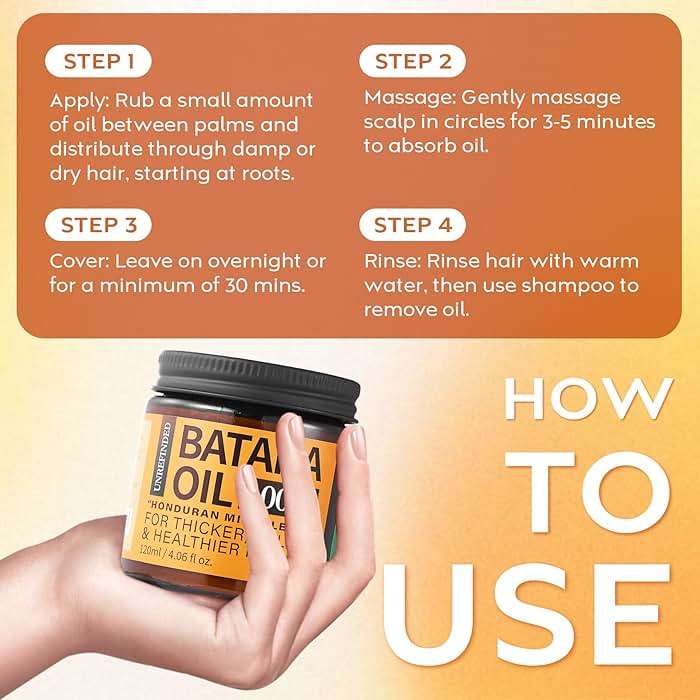 WEEMOTD Unrefined Batana Oil for Hair Growth, Dr. Sebi Raw Batana Oil from Honduras, Hair Mask Hair Growth Oil with Organic and Natural Ingredients (2 fl oz, Espresso Coffee) - Image 5