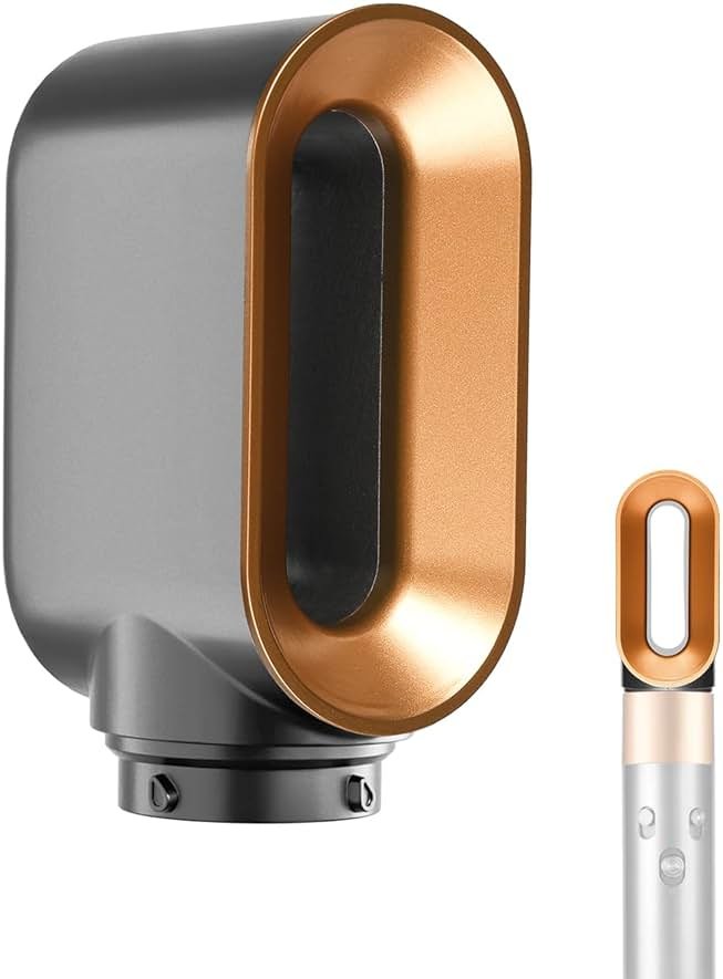 Pre-Styling Dryer Nozzle for Dyson Airwrap HS01/HS05 – Fast Drying Attachment, Nickel/Copper (Part 969759-05) - Product Image