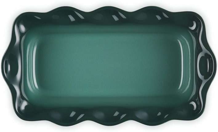 Le Creuset Stoneware Heritage Fluted Loaf Pan, 9", Artichaut - Image 5
