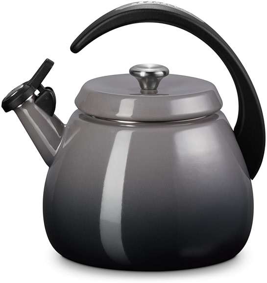Le Creuset Enamel on Steel Cloche Kettle, 2.2 qt., Oyster - Image 1