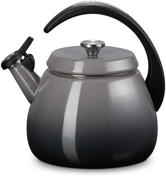 Le Creuset Enamel on Steel Cloche Kettle, 2.2 qt., Oyster - Product Image