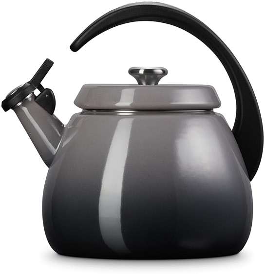 Le Creuset Enamel on Steel Cloche Kettle, 2.2 qt., Oyster - Image 3