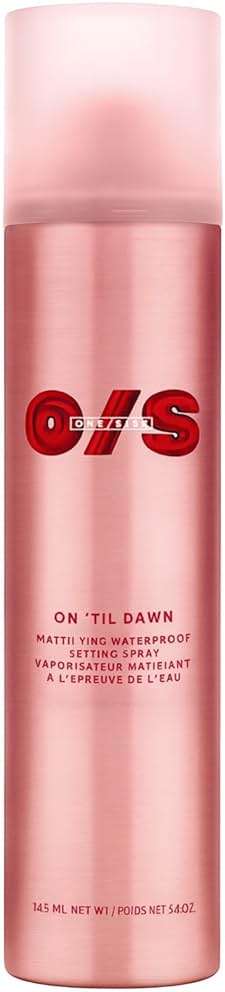 One Size On 'Til Dawn Mattifying Waterproof Setting Spray 3.4 oz / 143 mL - Image 1