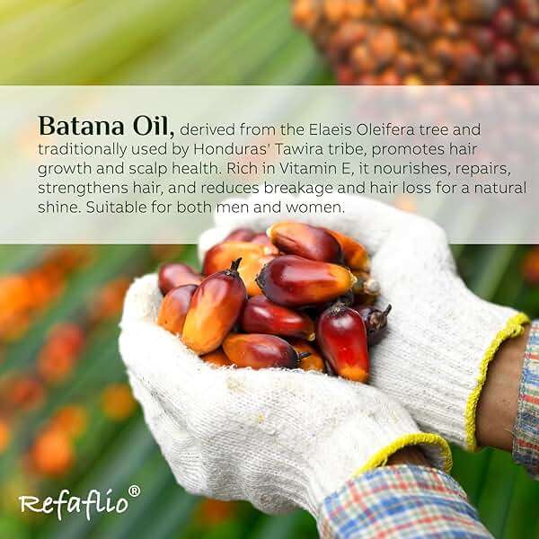 Batana Oil for Hair Growth, Dr Sebi Organic Raw Batana Oil, Enhances Hair Thickness, Prevents Hair Loss for Men and Women 120ml. - Image 3