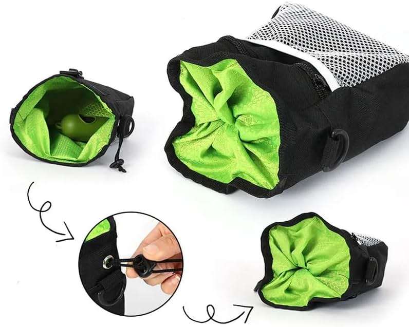 Lagnlnaoy Pet Training Bag Snack Bag Mini Outdoor Portable Training Kit Feeding Waist Portable Foldable Supplies - Image 4