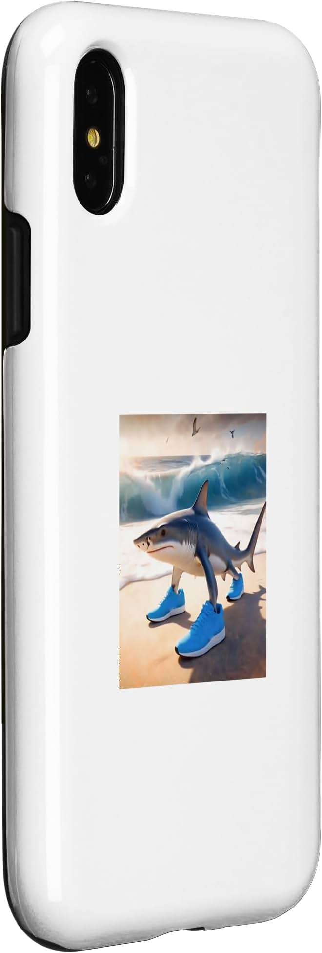 Tralalero Tralala Funny Gen Alpha Shark Meme Case for iPhone X/XS - Image 3