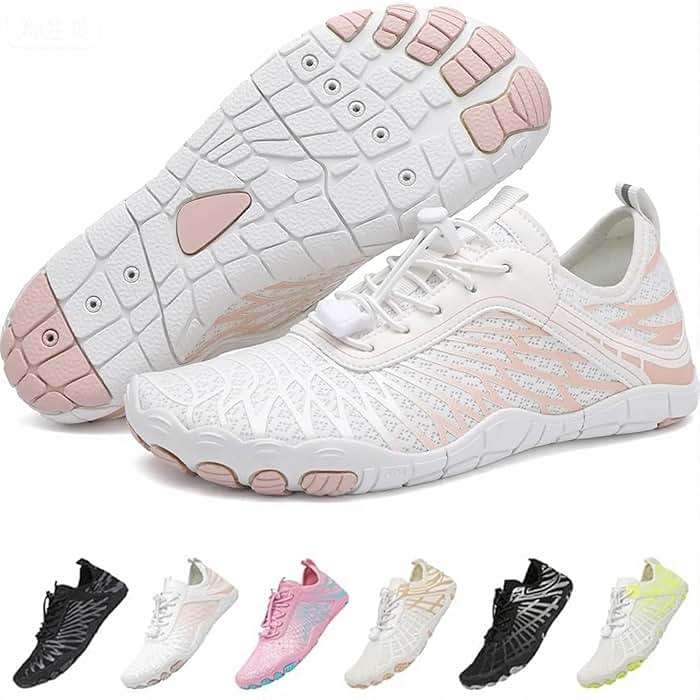 Barefoot Shoes for Women & Men, Grounded Walking Hiking Barefoot Shoes, Wide Toe Box Non-Slip Water Athletic Footwear, Comfortable Vitality Barefoot Footwear, Trail Running Sneakers Unisex - Image 1