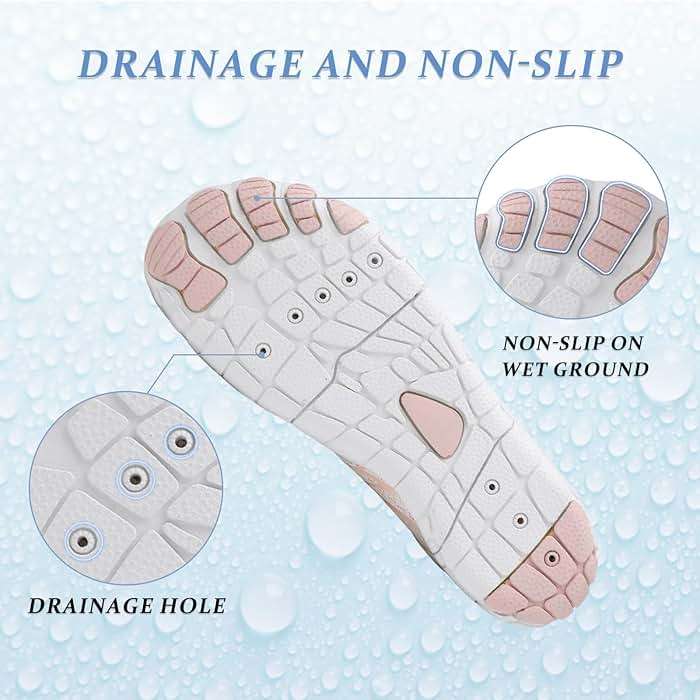 Barefoot Shoes for Women & Men, Grounded Walking Hiking Barefoot Shoes, Wide Toe Box Non-Slip Water Athletic Footwear, Comfortable Vitality Barefoot Footwear, Trail Running Sneakers Unisex - Image 5