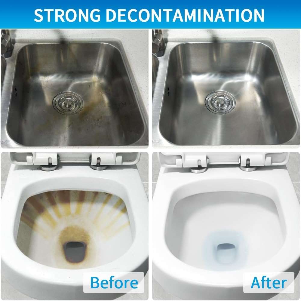 4TH Pumice Stone Toilet Bowl Cleaning – Pumice Sticks with Long Handle, Ideal for Removing Hard Water Rings and Stains, Eco-Friendly and Scratch-Resistant-3Pack - Image 6
