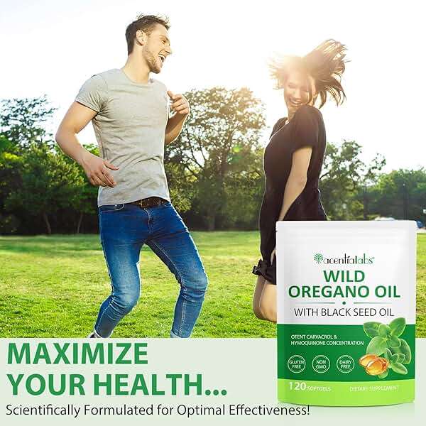 MXCZBSM Oregano Oil Softgels Organic, 2 in 1 Oil of Oregano with Black Seed Oil 120 Count, Oregano Oil Supplement Capsules, Organic Oil of Oregano Extract, Non-GMO, Gluten Free - Image 9