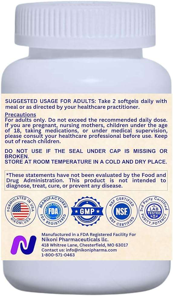 Nikoni Akkermansia Muciniphila GLP-1 Probiotic Supplement for Women & Men, Gut Health (Pack of 4) - Image 3