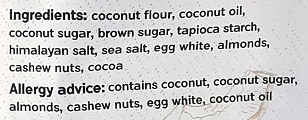 Bruno Chocolate Brownie Crisp, Gluten Free and Dairy Free, Coconut Based, 2.11 oz (Pack of 2) - Image 3