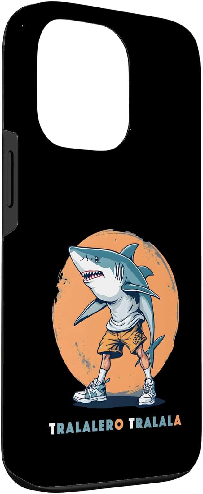 Tralalero Tralala Meme Tee Funny Shark Quote Italian Saying Case for iPhone 13 Pro - Image 3