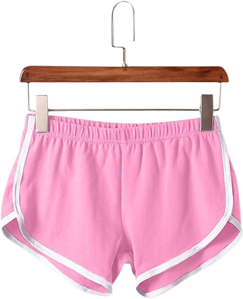 Womens Gym Shorts Dolphin Hem Casual Athletic Summer Running Booty Outfits Dance Elastic - Image 4