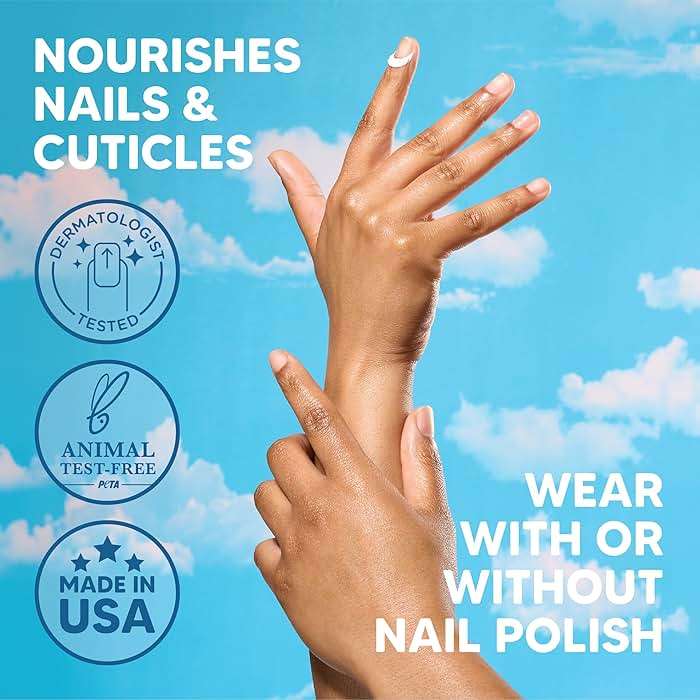 Onyx Professional Hard as Hoof Nail Strengthening Cream, Cherry Almond Scent - Made in USA, Nail Growth & Conditioning Cuticle Cream Stops Splits, Chips, Cracks & Strengthens Nails, 1 oz - Image 5