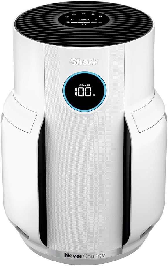 Shark Air Purifier for Home, NeverChange, for Large Room, Bedroom, Home Office, HEPA-Exceeding Filter, Captures Pollutants, Pet Dander, Dust, Odor, Smoke, and More, HP153, White by Shark - Shop at Bazar