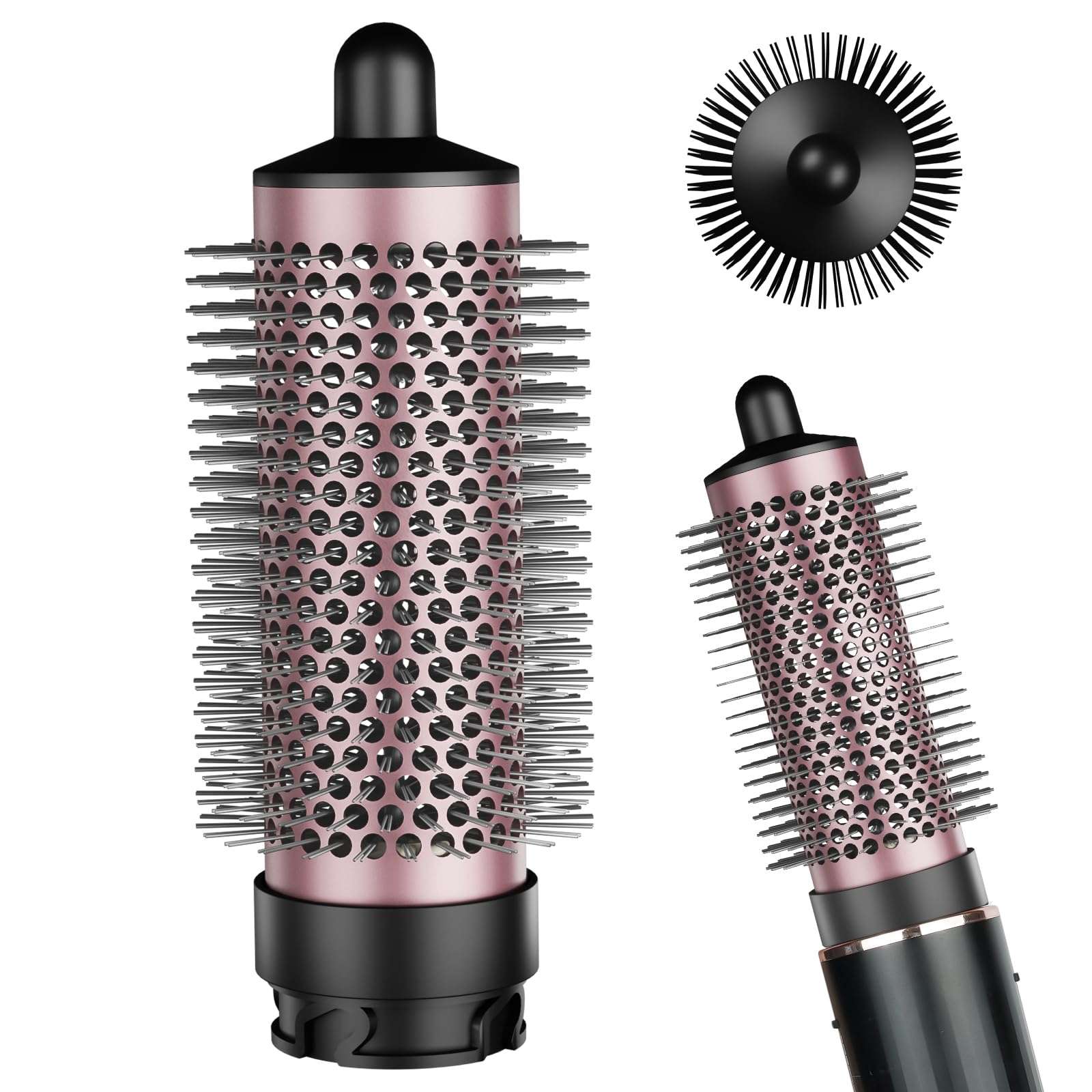 AFDD Round Volumizing Brush for Shark FlexStyle Attachment, Normal Round Brush Compatible with FlexStyle HD400 Series, Fine Limp Flat Hair Volumizer Attachment Tool for Daily Styling - Image 1