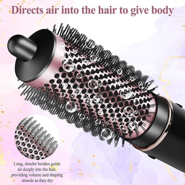 AFDD Round Volumizing Brush for Shark FlexStyle Attachment, Normal Round Brush Compatible with FlexStyle HD400 Series, Fine Limp Flat Hair Volumizer Attachment Tool for Daily Styling - Image 4