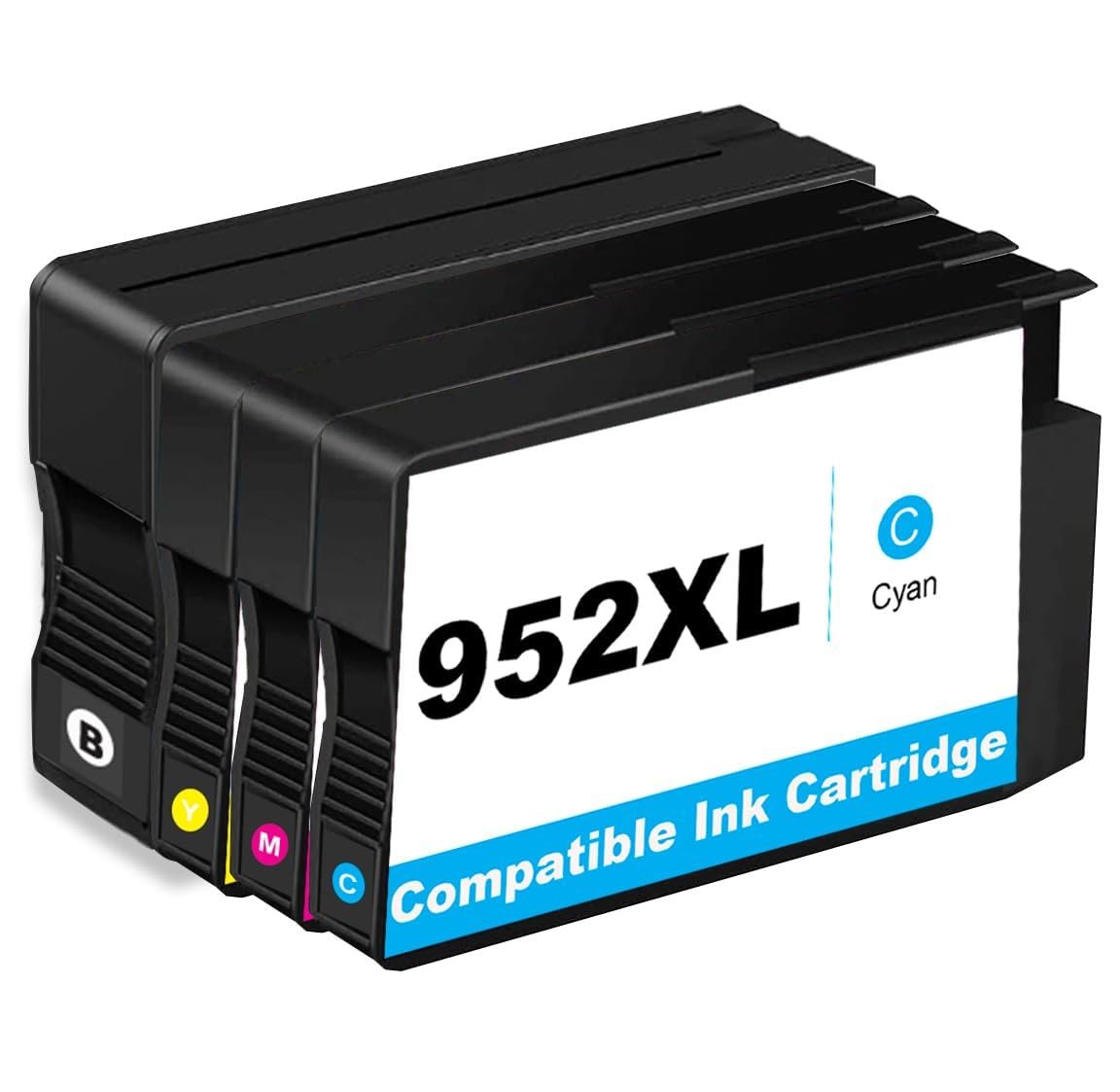 Couleuris Remanufactured Ink Cartridges Replacement for (Black, Cyan, Magenta, Yellow, 4-Pack) - Product Image