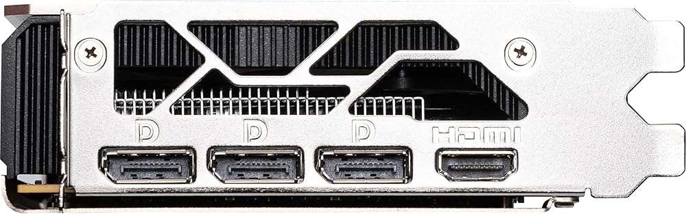 msi Gaming RTX 5060 8G Inspire 2X OC Graphics Card (8GB GDDR7,128-bit, Extreme Performance: 2550 MHz, DisplayPort x3 2.1a, HDMI 2.1b, NVIDIA Blackwell Architecture) - Image 3