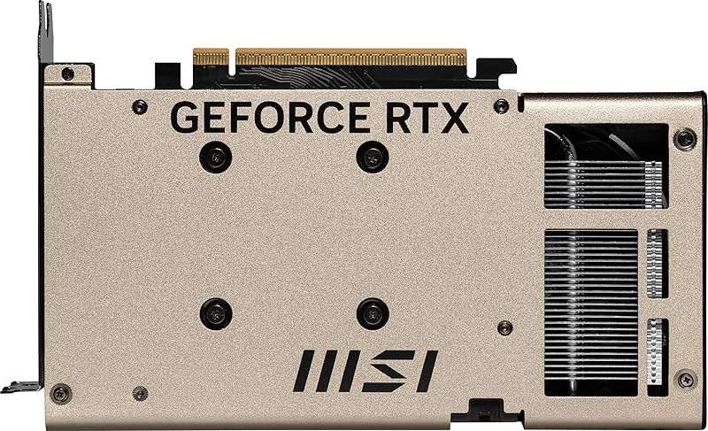 msi Gaming RTX 5060 8G Inspire 2X OC Graphics Card (8GB GDDR7,128-bit, Extreme Performance: 2550 MHz, DisplayPort x3 2.1a, HDMI 2.1b, NVIDIA Blackwell Architecture) - Image 4