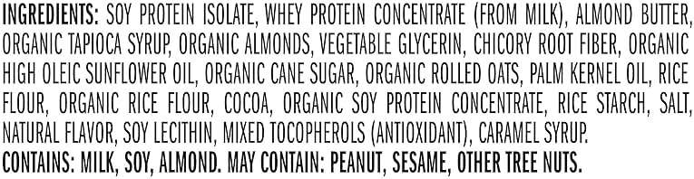 CLIF BUILDERS Protein Bars - Crispy Almond Salted Caramel - Reduced Sugar - Gluten Free - 16g Protein - No Artificial Sweeteners - 1.97 oz. (6 Pack) - Image 3