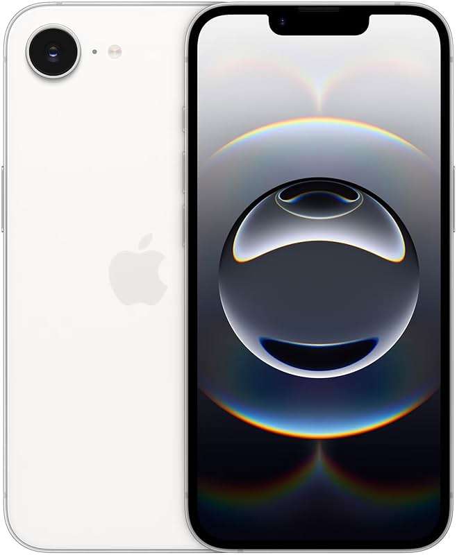 Apple iPhone 16e, 128GB, White - Unlocked (Renewed) - Image 1