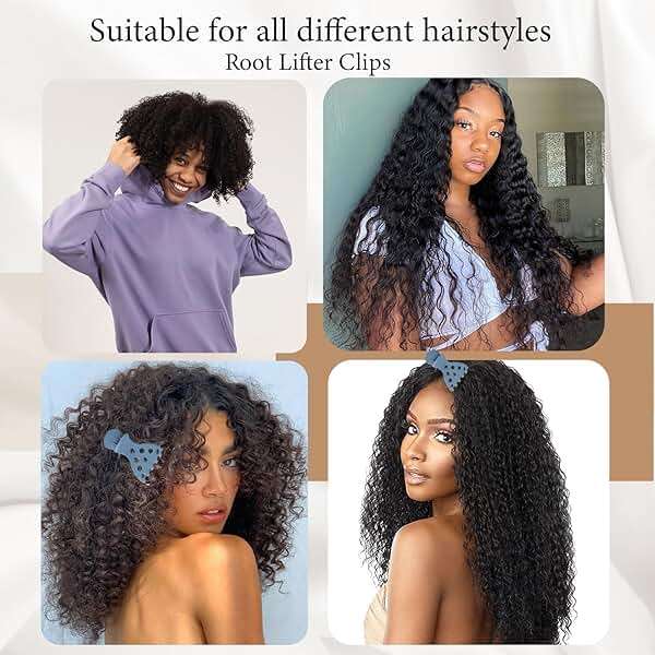 7Pcs Root Lifting Hair Clips for Volume Hair Styling Accessories Volumizing Claw Clamps for Curles Hair No Crease Hair Root Lifting Clips for Natural Volume Curles (Hair Clips-1) - Image 5