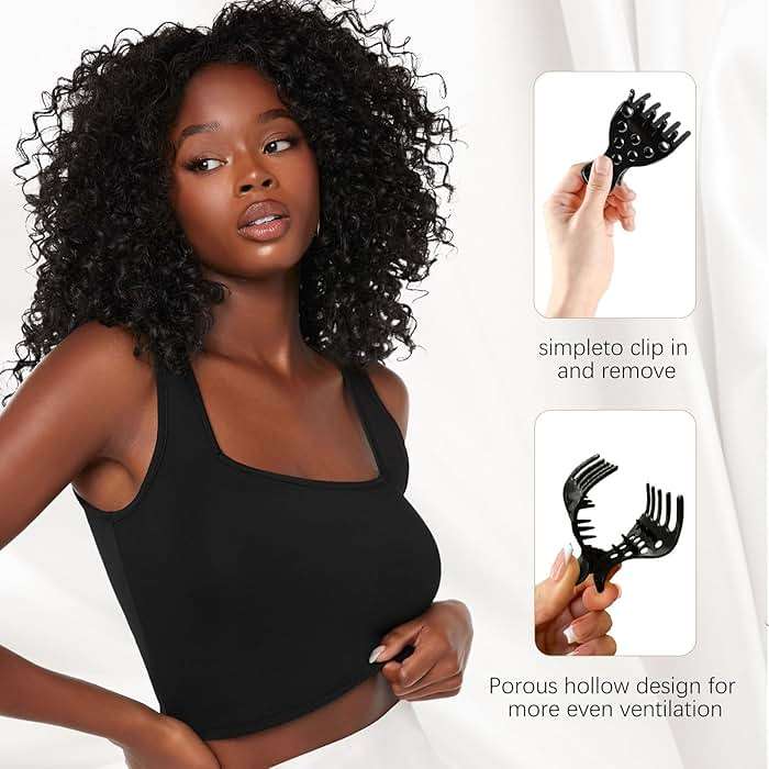 7Pcs Root Lifting Hair Clips for Volume Hair Styling Accessories Volumizing Claw Clamps for Curles Hair No Crease Hair Root Lifting Clips for Natural Volume Curles (Hair Clips-1) - Image 7