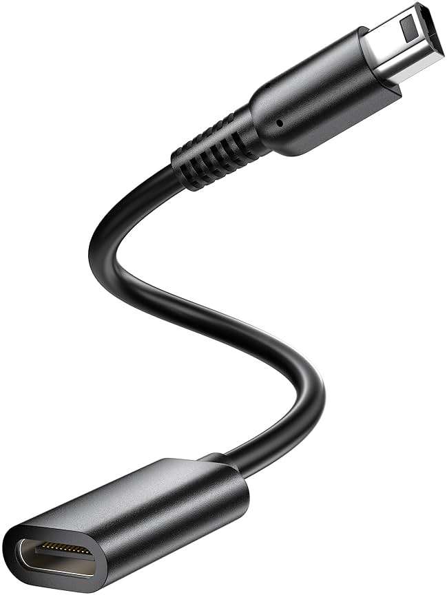 TriverseTech (2-Pack) Dual Mode USB-C to 3DS/2DS/DSi Series Charging Cable: Support USB-A to C & USB-C to C Cable - Image 1
