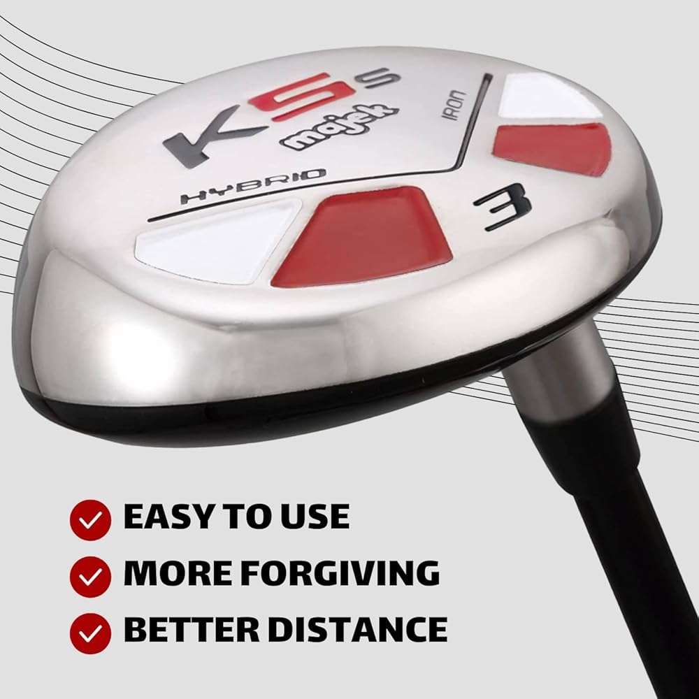 Majek Golf K5 Senior Mens All True Hybrid Clubs Complete Full Hybrid S - Image 4