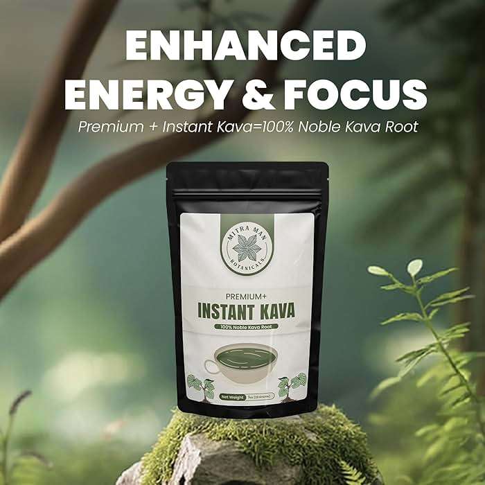 100% Root Extracted True Kava Calm Natural Powdered drink Easy to Use Instant Kava fully water soluble for Everyone 6+ Year Old Roots 1oz Pack - Image 3