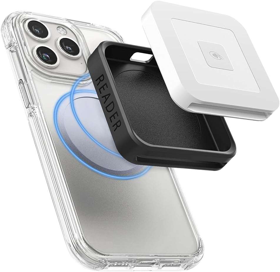 Magnetic Case Compatible with Square Reader 2nd Generation, Case for Square Contactless Chip Card Reader 2nd (Compatible with MagSaf Cover - Image 1