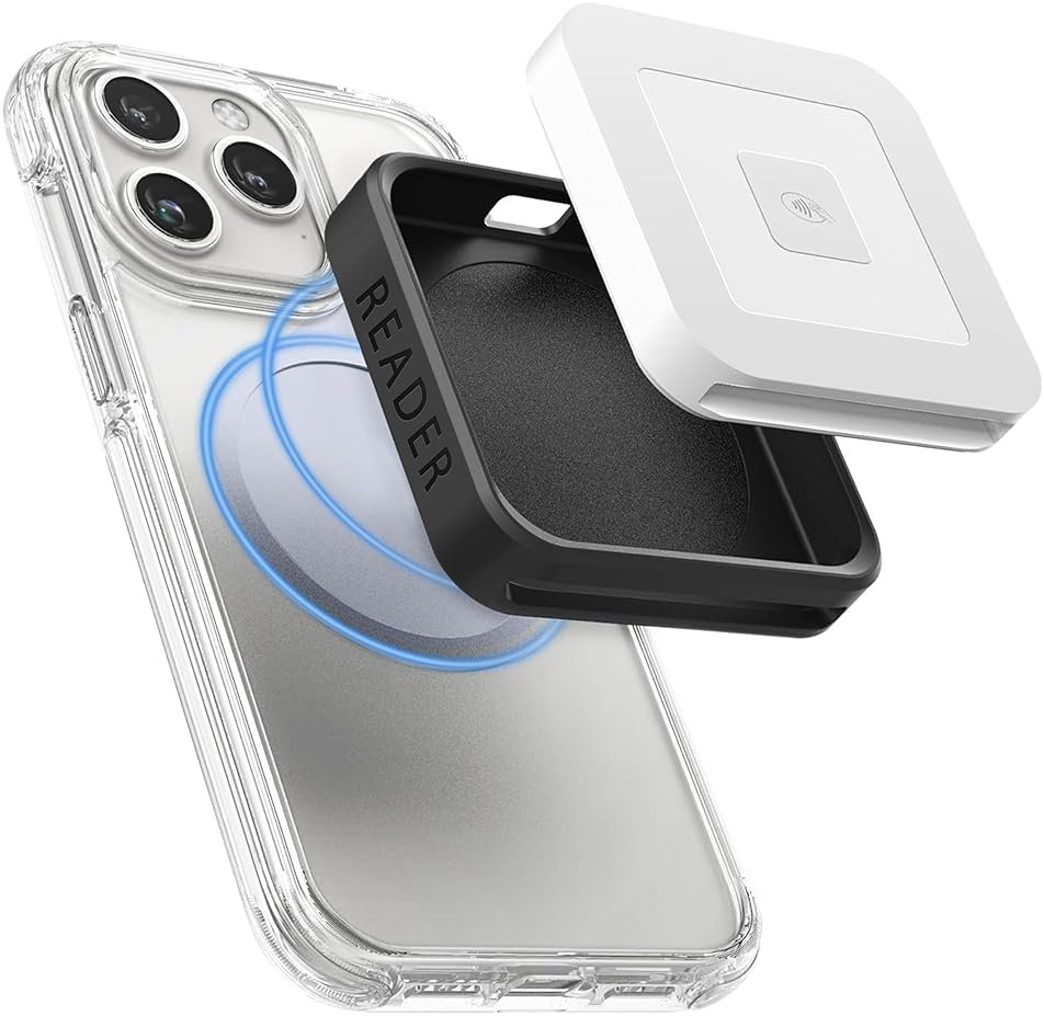 Magnetic Case Compatible with Square Reader 2nd Generation, Case for Square Contactless Chip Card Reader 2nd (Compatible with MagSaf Cover - Product Image